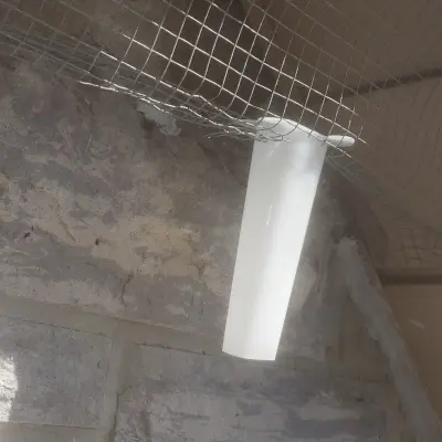 bat cone removal process using one way door